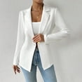 thumbnail image 1 of Ailaofu Women's Blazer Business Casual Lightweight Suit - Long Sleeve Slim Fit Work Office Jacket, 1 of 6