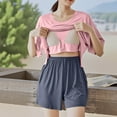 thumbnail image 1 of Ailaofu Women's Buttery Soft Modal Pajama Set - Breathable 2-Piece Lounge Sleepwear with Elastic Waist, 1 of 5