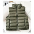 thumbnail image 1 of Ailaofu Women's Lightweight Quilted Puffer Vest Sleeveless Button Padded Gilet, 1 of 3