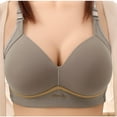 thumbnail image 1 of Ailaofu Women's Push Up Bra No Underwire Full-Coverage Bra Comfortable Soft Wireless Daily Bras Padded Support Bralette, 1 of 6