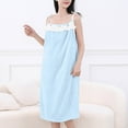 thumbnail image 1 of Ailaofu Women's Spaghetti Straps Nightgown Cute Ruffle Bathrobe Sleeveless Pajamas Dress Loose Lounge Sleepwear, 1 of 4
