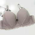 thumbnail image 1 of Ailaofu Women's Underwire Demi Bra with Push-up Cups Padded T Shirt Bras for Women Push Up Comfort Brassiere, 1 of 3