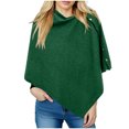 thumbnail image 1 of Ailaofu Women's Versatile Knitted Shawls Scarf Poncho Sweater with Buttons Lightweight Spring Summer Fall Wraps, 1 of 4