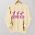 thumbnail image 1 of Ailaofu Womens Casual Crewneck Sweatshirt Long Sleeve Tops Cute Pullover Loose Fit, 1 of 6