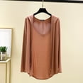 thumbnail image 1 of Ailaofu Womens Casual Lightweight Long Sleeve Cardigan Soft Drape Open Front Fall Dusters, 1 of 6