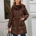 thumbnail image 1 of Ailaofu Womens Puffer Jacket Fashionable and Casual Long-sleeved Parkas, 1 of 7