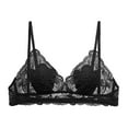 thumbnail image 1 of Ailaofu Womens Semi Sheer Lace Bralette, 1 of 6