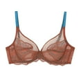 thumbnail image 1 of Ailaofu Womens Semi Sheer Lace Bralette, 1 of 6