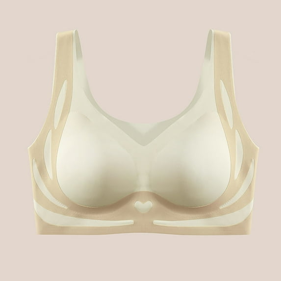 Ailaofu Womens Wireless Bras Comfortable No Underwire Bralettes Full Coverage Everyday Bras
