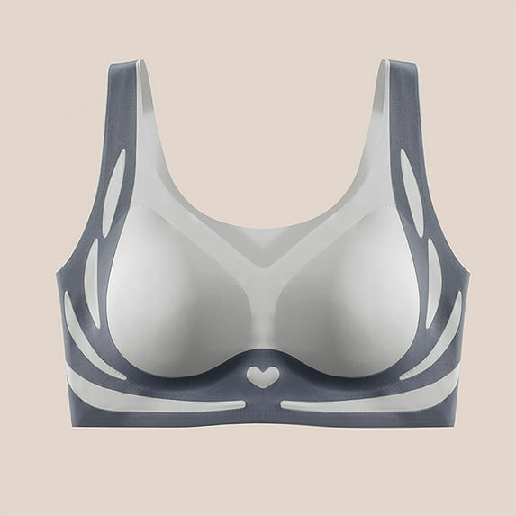 Ailaofu Womens Wireless Bras Comfortable No Underwire Bralettes Full Coverage Everyday Bras