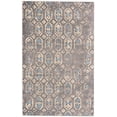 thumbnail image 1 of Aileen Contemporary Glam Distressed Rug, Cream/Gray, 8ft x 10ft Area Rug, 1 of 4