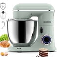 thumbnail image 1 of Ailessom New Stand Mixer,6.5-QT 10-Speed Tilt-Head Kitchen Electric Mixer with Bowl, Dough Hook, Beater, Whisk for Most Home Cooks, (Morandi Green), 1 of 8