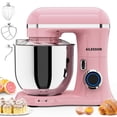 thumbnail image 1 of Ailessom New Stand Mixer,6.5-QT 10-Speed Tilt-Head Kitchen Electric Mixer with Bowl, Dough Hook, Beater, Whisk for Most Home Cooks,(Sakura Pink）, 1 of 8