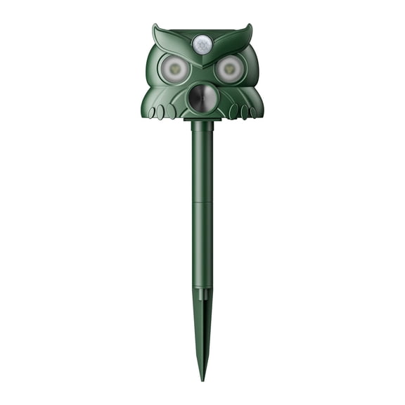 Ailez Solar Owl Animal With Motion Sensor & Flashing Light Outdoor Solar Powered Animal For Garden Yard Farm