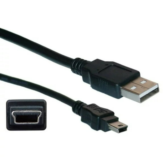 Ailezt 10ft Replacement Mini USB 2.0 PC Computer Sync Data Power Charger Cord