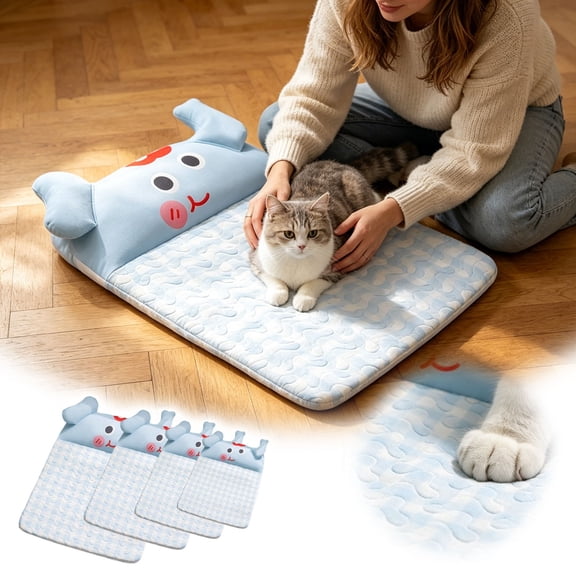 Ailezt Bed For Dogs—Chill Mat Pad With Comfort And Temperature Regulation For Relaxing Sleep