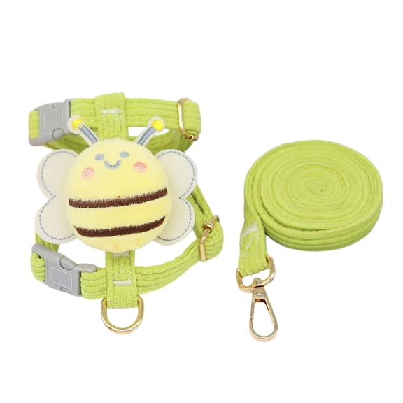 Ailezt Dog Harness And Leash Set With Metal D Ring Soft Harnesses For Small Dog Pull Leashes