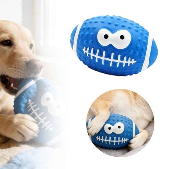 Ailezt Funny Face Latex Squeaky Chew For Interactive Play