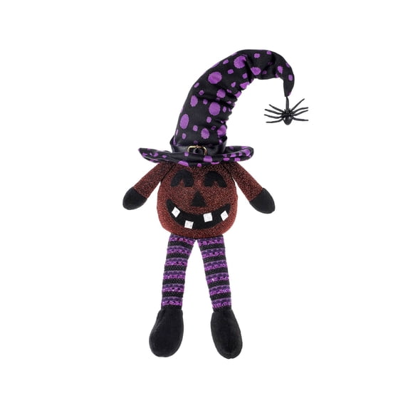 Ailezt Halloween Decor Halloween Witch Hat Long Legs Decorative Ornament With LED Light Home Desktop