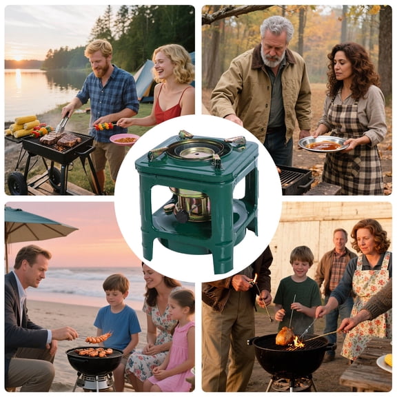 Ailezt Kerosene Stove Camping Picnic Stove Portable Camping Kerosene Stove Home Kerosene Burner Outdoor Camping Cookware For Heating Cooking Boiling