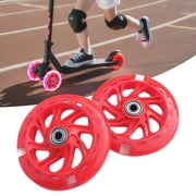 Ailezt Light Up Scooter Wheel For 3 Wheeled Kid Scooter Wheel Replacement Kick Scooter Wheels LED Flashing Easy Install & Universal Application