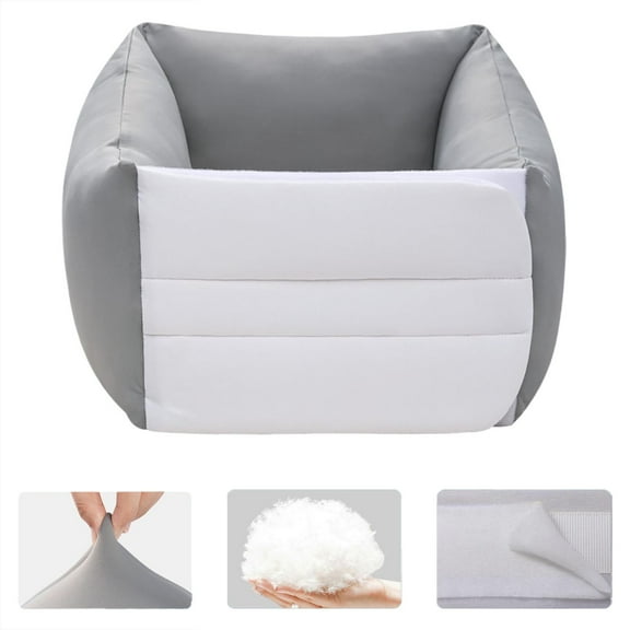 Ailezt Lumbar Support For Sleeping Wrap Around Lumbar Cushion Lower Back Sciatic Nerve Soft Silk Lumber For Bed For Sleeping Driving & Use