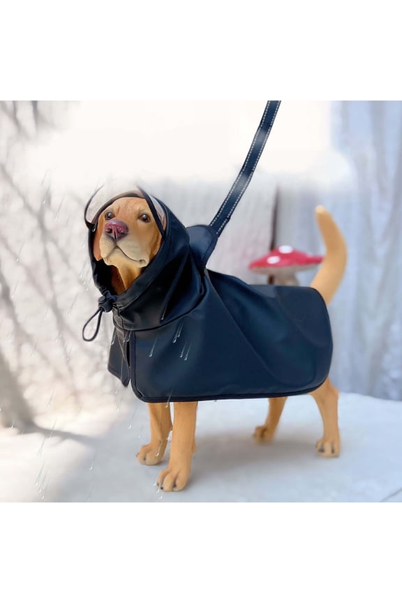 Raincoat Full Coverage Belly Rain Poncho With Hood & Eye Shield Mudproof & Clean Universal For Small Medium Large