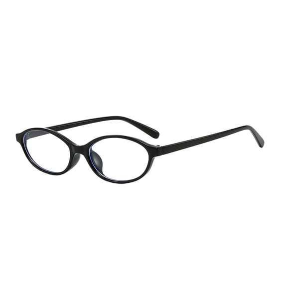Ailezt Retro Oval Shaped Glasses 90s Style Suitable For Small Faces Blue Light Glasses Style Glasses