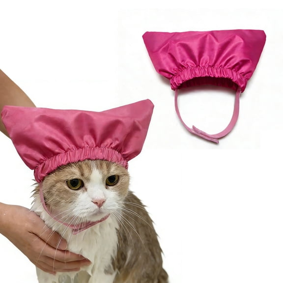 Ailezt Shower Cap For And Cats Reusable Bathing Hat Ears From Water