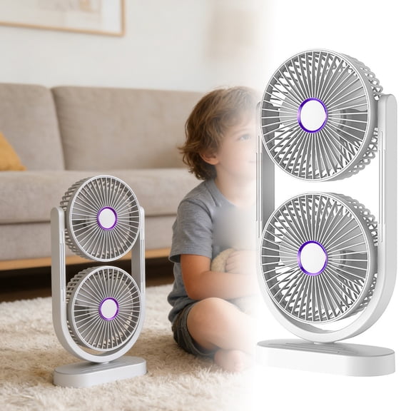 Ailezt Tower Fan 360 Fan With 5 Adjustable Wind SettingsIdeal For Indoor Person In Summer; USB C Charging Fan For Outdoor Camping