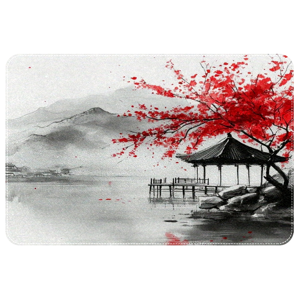 Ailis Dinng Floor Mat NonSlip Area Rug Soft Carpet for Bathroom