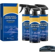 Ailsion Car Spray, Car Paint Spray for Shine and Protection, Quick Effect Coating Agent for Cars, Multifunctional Coating Renewal Agent Sprays, Waterless Wash and Wax Sprays (3PCS)
