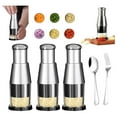 Ailsion Manual Pressed Chopper, Pressed Garlic Chopper Stainless Steel