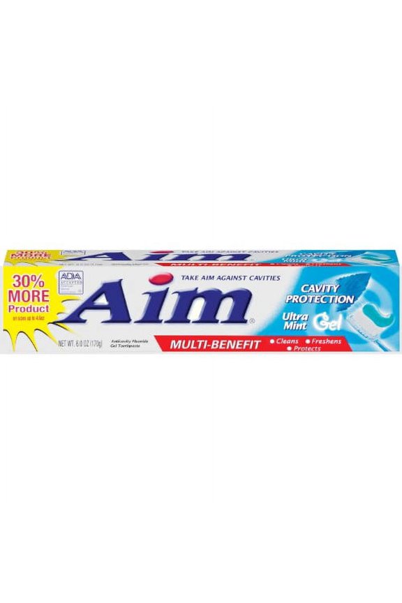 Cavity Protection Toothpaste Ultra Mint Gel, 5.5 Oz. (Pack of 4)
