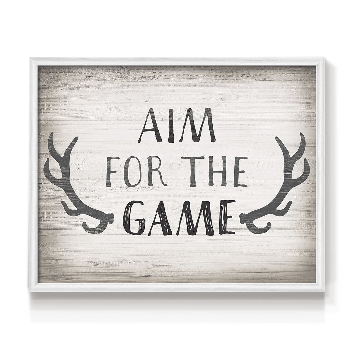 Aim Game by CAD Designs - Restickable Framed Giclée Print