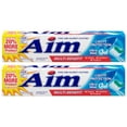 thumbnail image 1 of Aim Multi-Benefit Cavity Protection Gel Toothpaste, Ultra Mint 5.50 oz (Pack of 2), 1 of 3