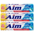 thumbnail image 1 of Aim Multi-Benefit Cavity Protection Gel Toothpaste, Ultra Mint 5.50 oz (Pack of 3), 1 of 9