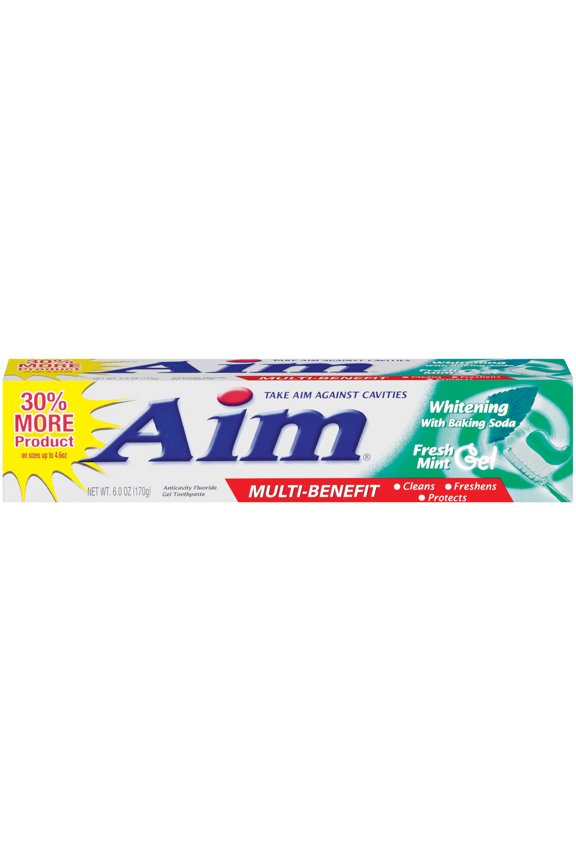 Toothpaste Gel Whitening Mint 6 oz
