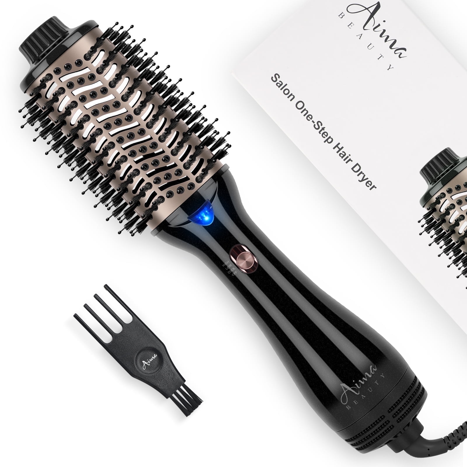 Vivitar - 4-In-1 360° Hair Dryer 2024 & Styler Volumizer Brush