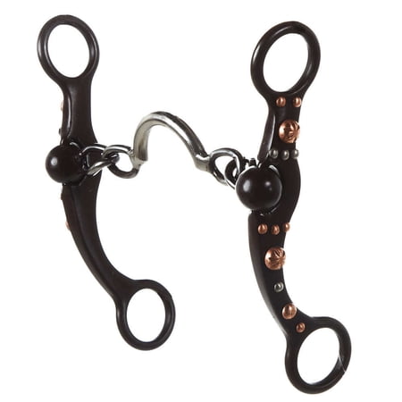 Aime Imports  (M)Ported Chain 5 3/4` cheek bit (5)  53/4