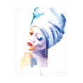thumbnail image 1 of Aimee Del Valle 'Woman in Blue' Canvas Art, 1 of 3