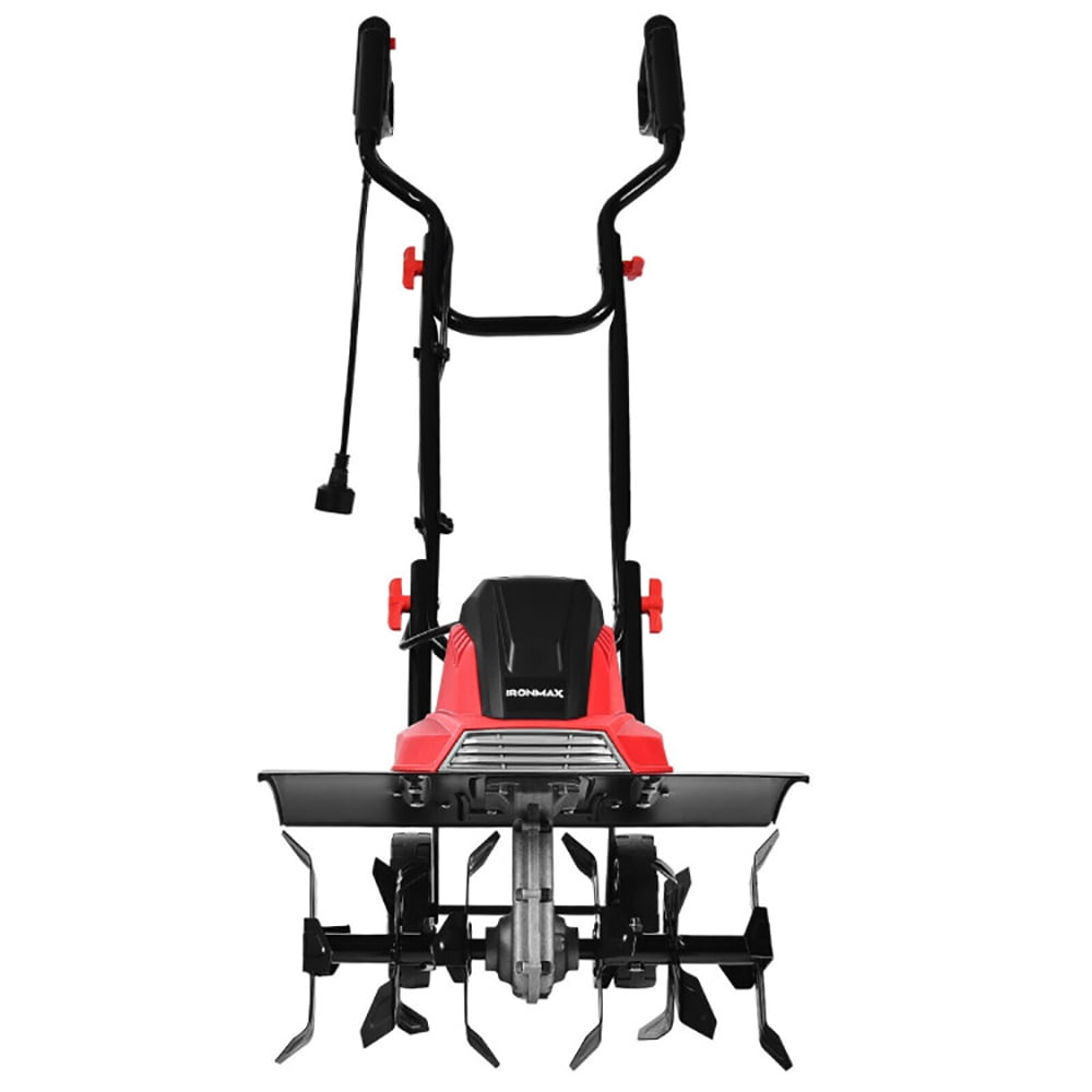 Aimee Lii 17-Inch 13.5 Amp Corded Electric Tiller and Cultivator 9-Inch Tilling Depth, Garden Tools, Practical, High Quality