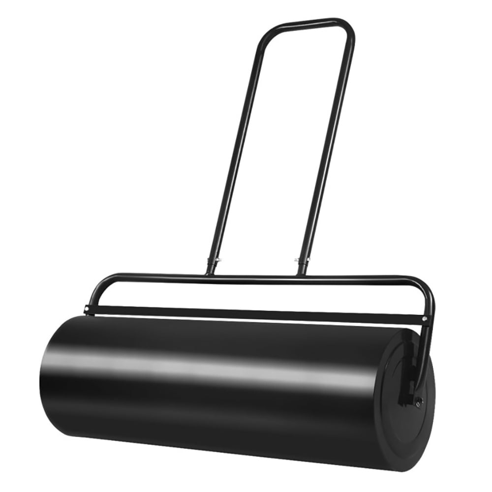 Aimee Lii 24 x 13 Inch Tow Lawn Roller Water Filled Metal Push Roller, Garden Tools, Practical, High Quality, Black Aimee Lii 24 x 13 Inch Tow Lawn Roller Water Filled Metal Push Roller, Garden Tools, Practical, High Quality, Black