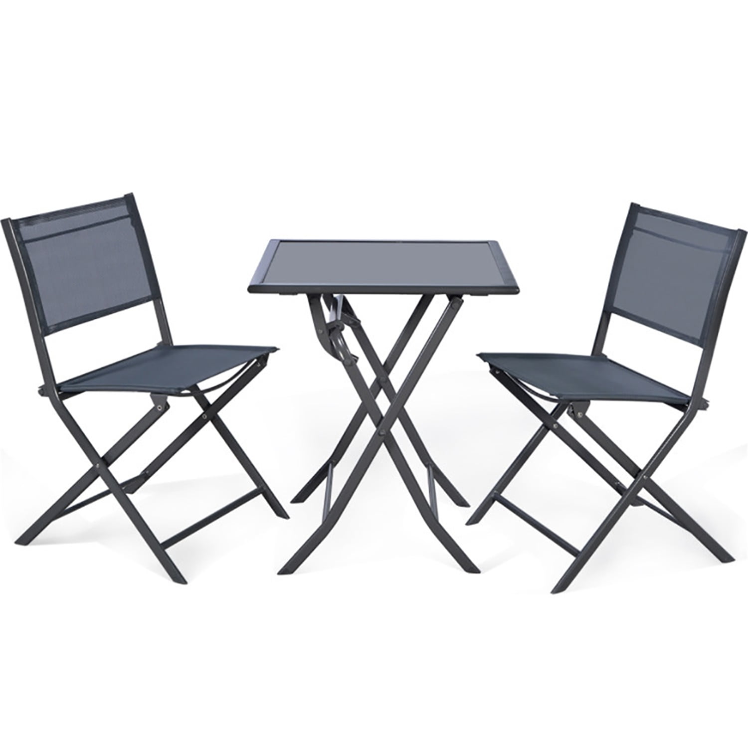 Aimee Lii 3 Pieces Patio Folding Bistro Set for Balcony or Outdoor Space, Wicker Patio Furniture Aimee Lii 3 Pieces Patio Folding Bistro Set for Balcony or Outdoor Space, Wicker Patio Furniture