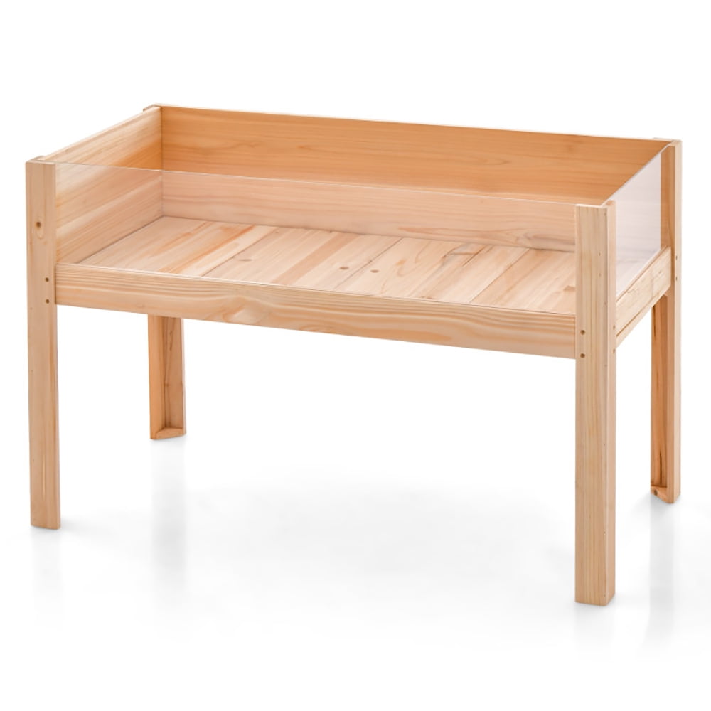 Aimee Lii 30/47 Inch Wooden Raised Garden Bed with Legs, Planters for Outdoor Plants, Planter Boxes Outdoor-L Aimee Lii 30/47 Inch Wooden Raised Garden Bed with Legs, Planters for Outdoor Plants, Planter Boxes Outdoor-L