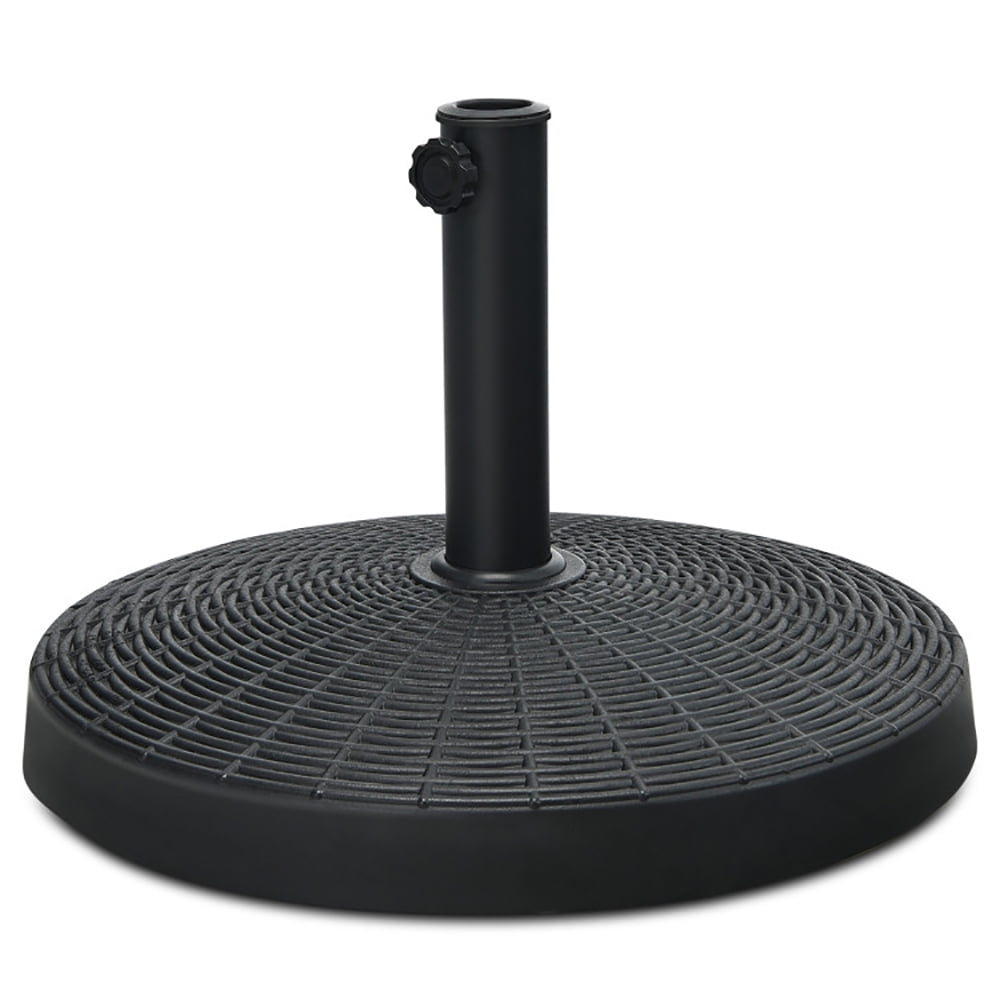 Aimee Lii 49 LBS Patio Resin Umbrella Base Stand for Outdoor, Patio Umbrella Stand