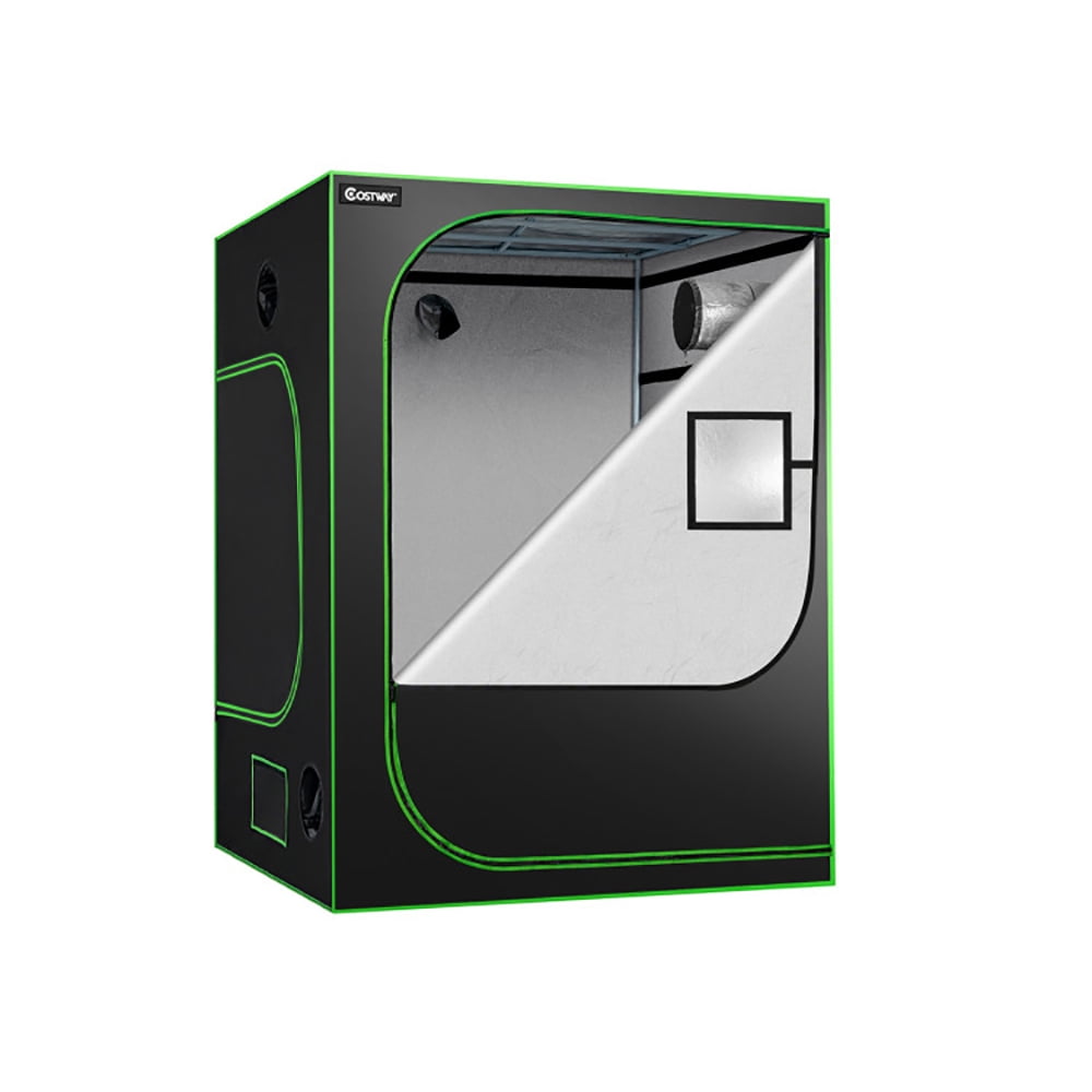 Aimee Lii 60 x 60 x 80 Inch Grow Tent High Reflective Mylar with Observation Window, Plant Tent, Indoor Grow Enclosure, Black Aimee Lii 60 x 60 x 80 Inch Grow Tent High Reflective Mylar with Observation Window, Plant Tent, Indoor Grow Enclosure, Black