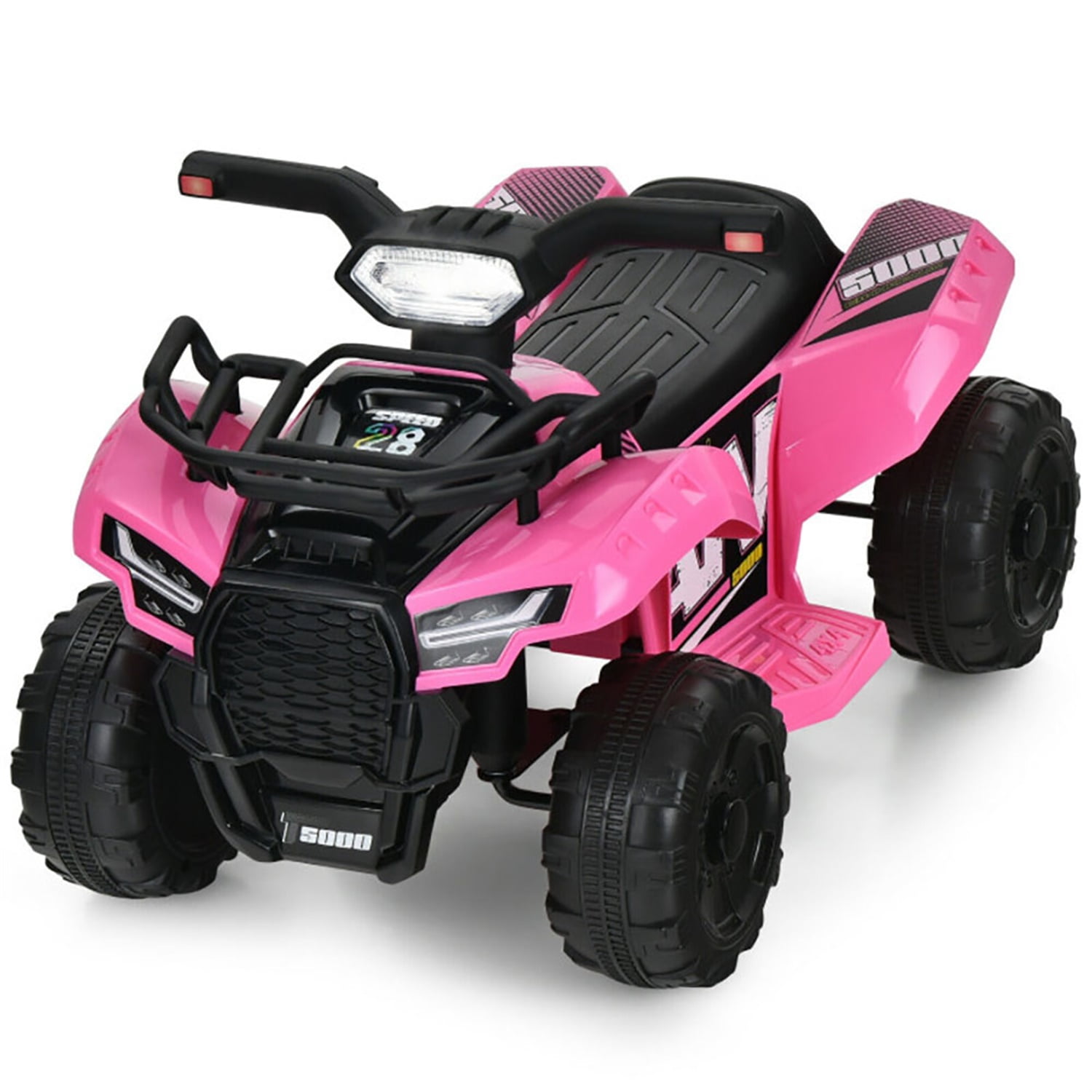 Aimee Lii 6V Kids ATV Electric Ride On Car, Toddler Electric Car with LED Light and MP3, Pink Aimee Lii 6V Kids ATV Electric Ride On Car, Toddler Electric Car with LED Light and MP3, Pink