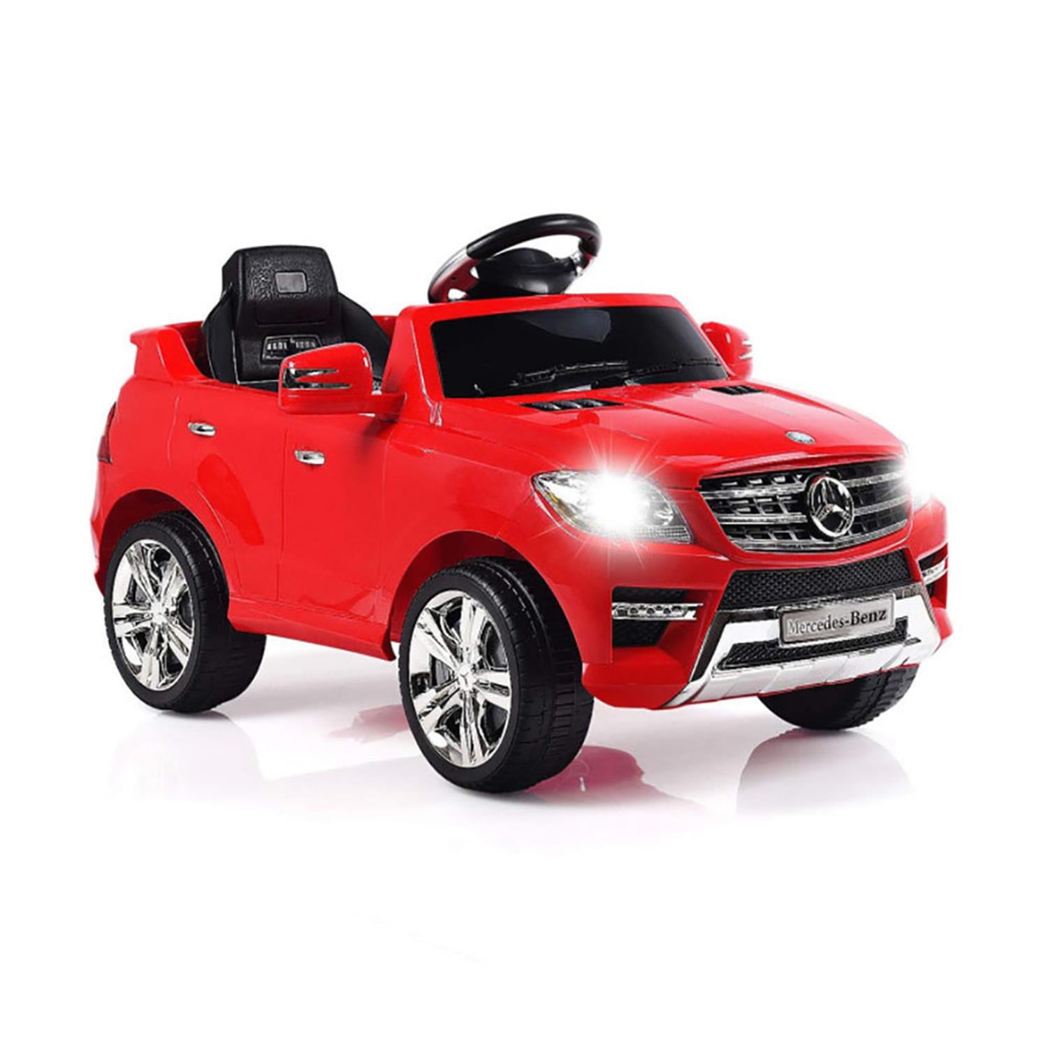 Aimee Lii 6V Mercedes Benz Kids Ride on Car with MP3, Kids Electric Vehicles for Kids 3+, Red Aimee Lii 6V Mercedes Benz Kids Ride on Car with MP3, Kids Electric Vehicles for Kids 3+, Red