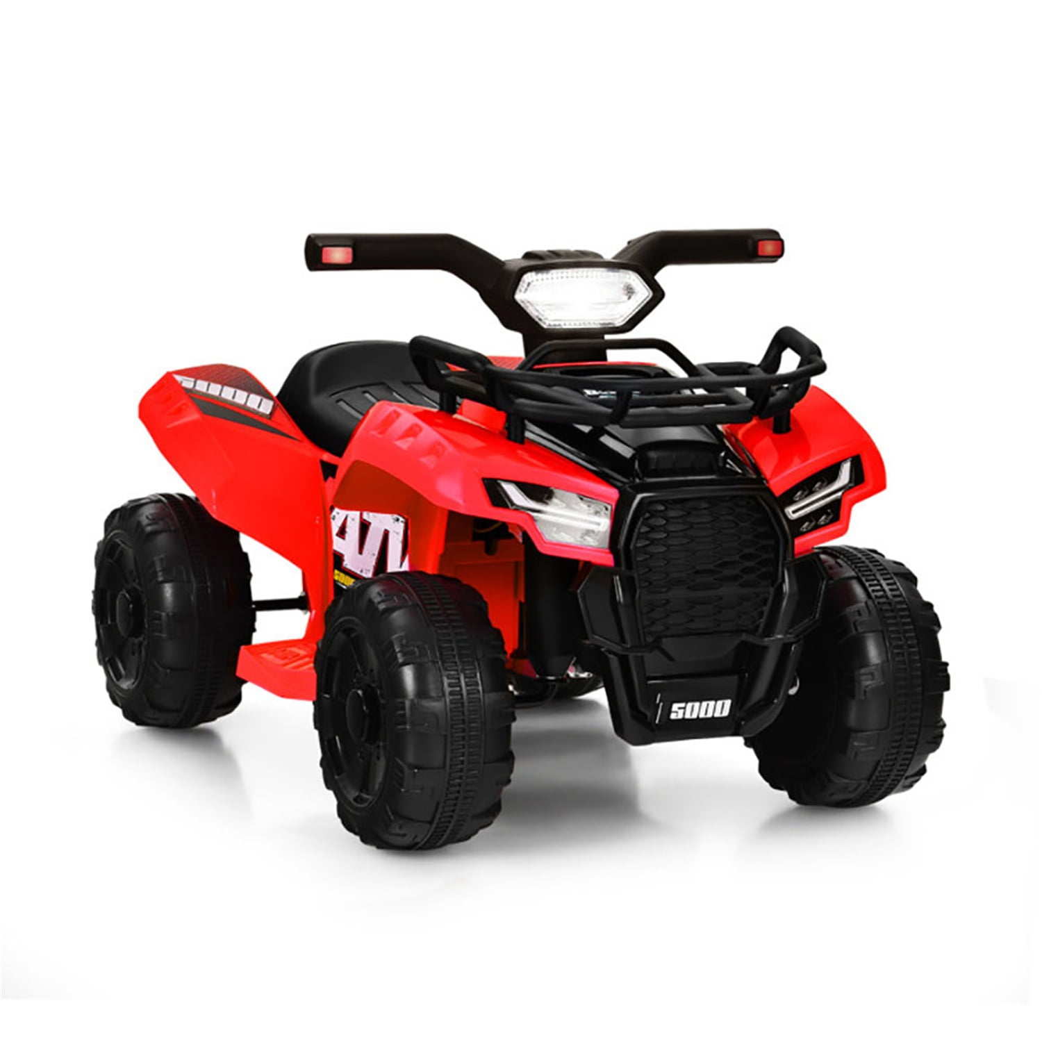Aimee Lii 6V Toddler Electric Ride On Car, ATV for Kids with LED Light and MP3, Red Aimee Lii 6V Toddler Electric Ride On Car, ATV for Kids with LED Light and MP3, Red